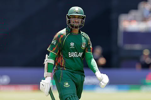 Bangladesh's Shakib Al Hasan